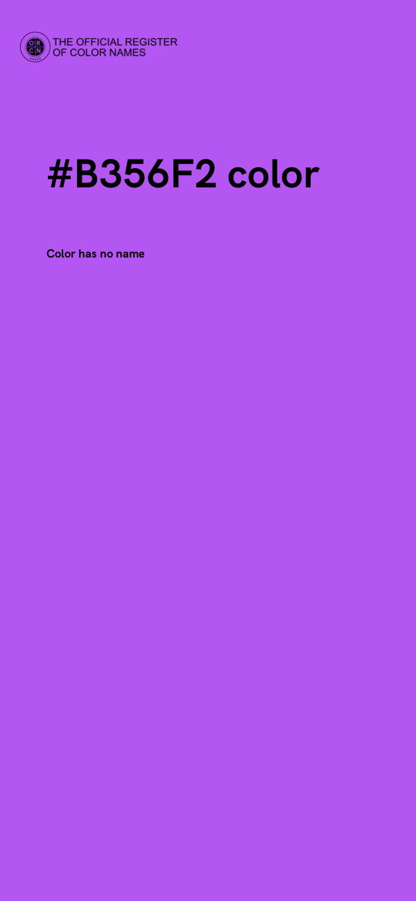 #B356F2 color image