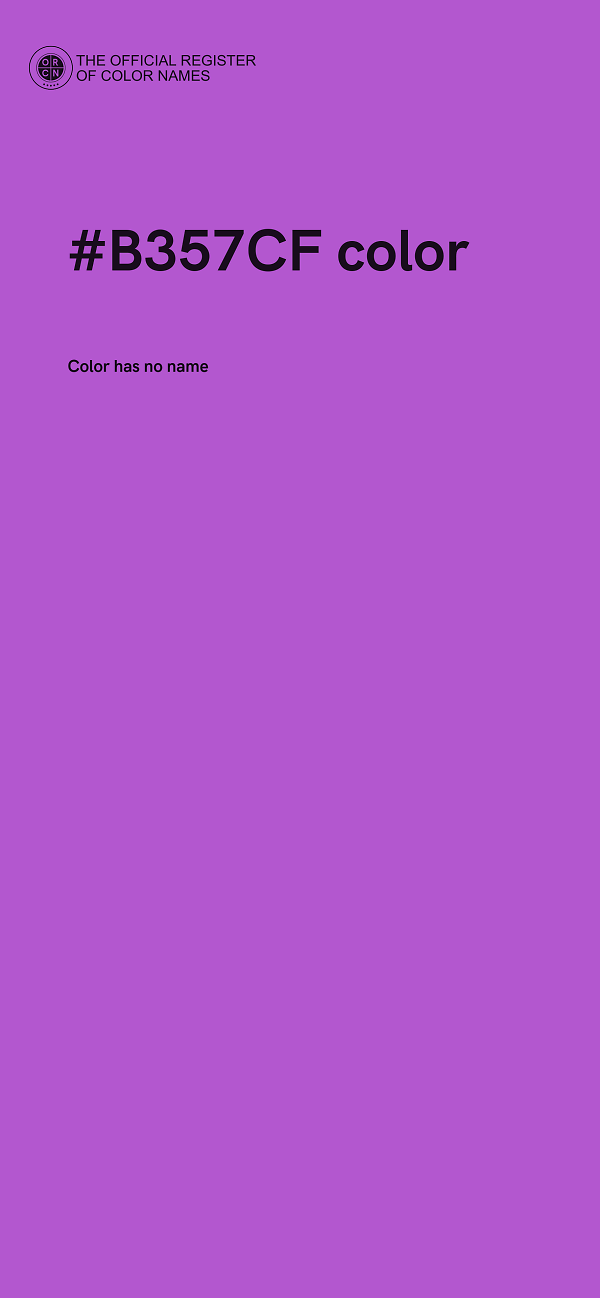 #B357CF color image