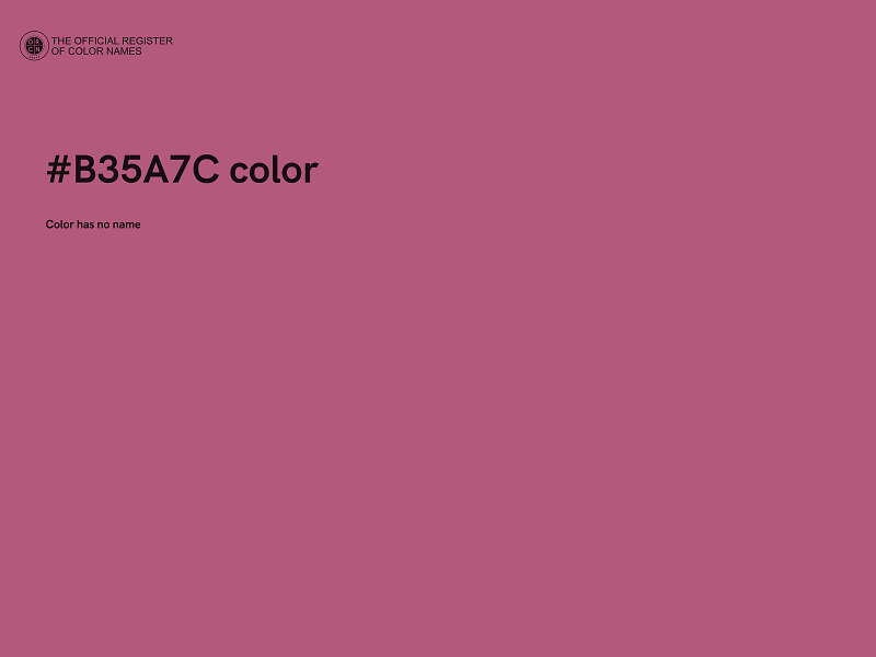 #B35A7C color image