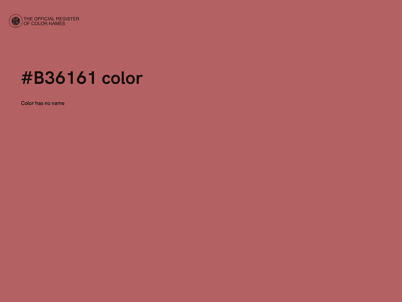 #B36161 color image