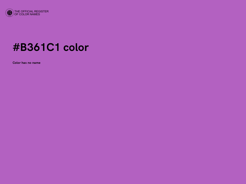 #B361C1 color image