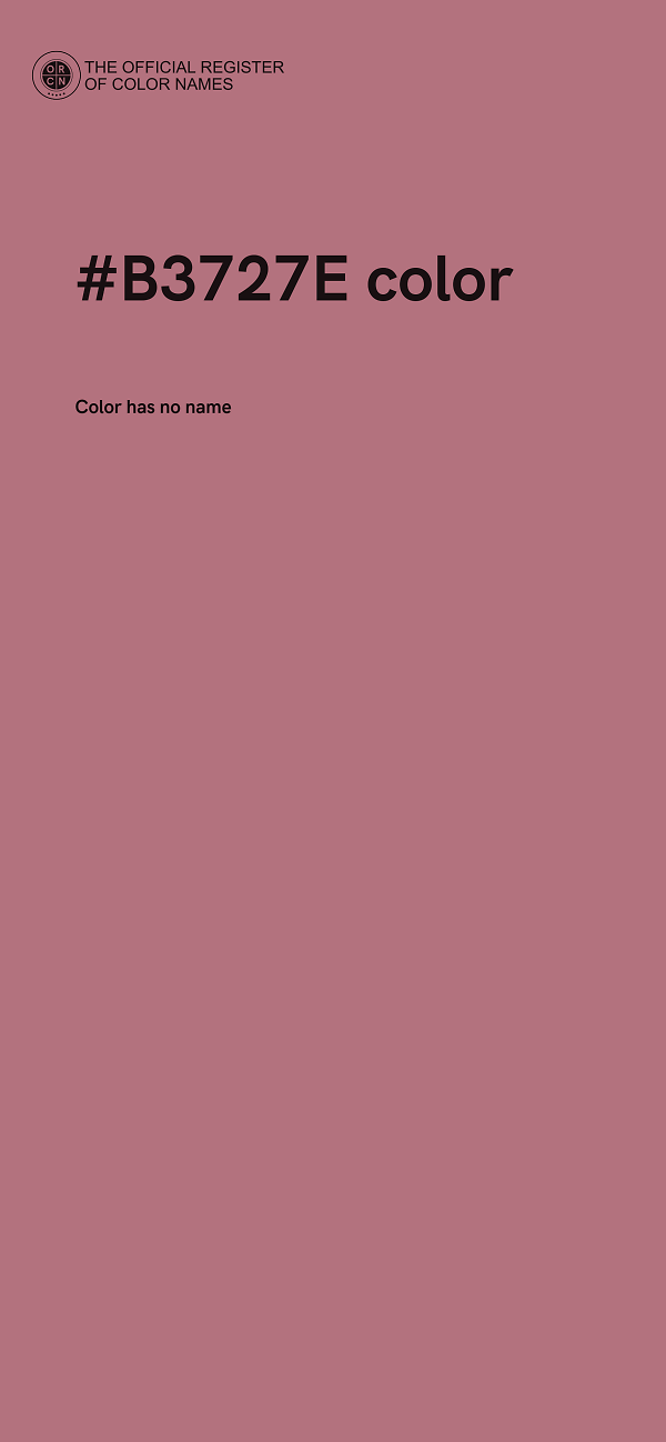 #B3727E color image