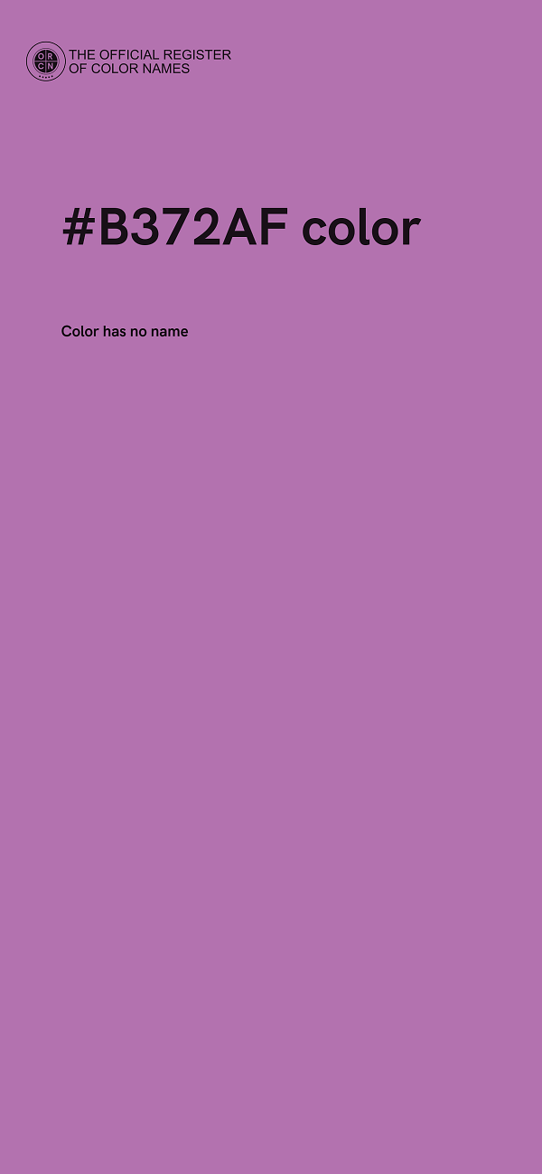 #B372AF color image