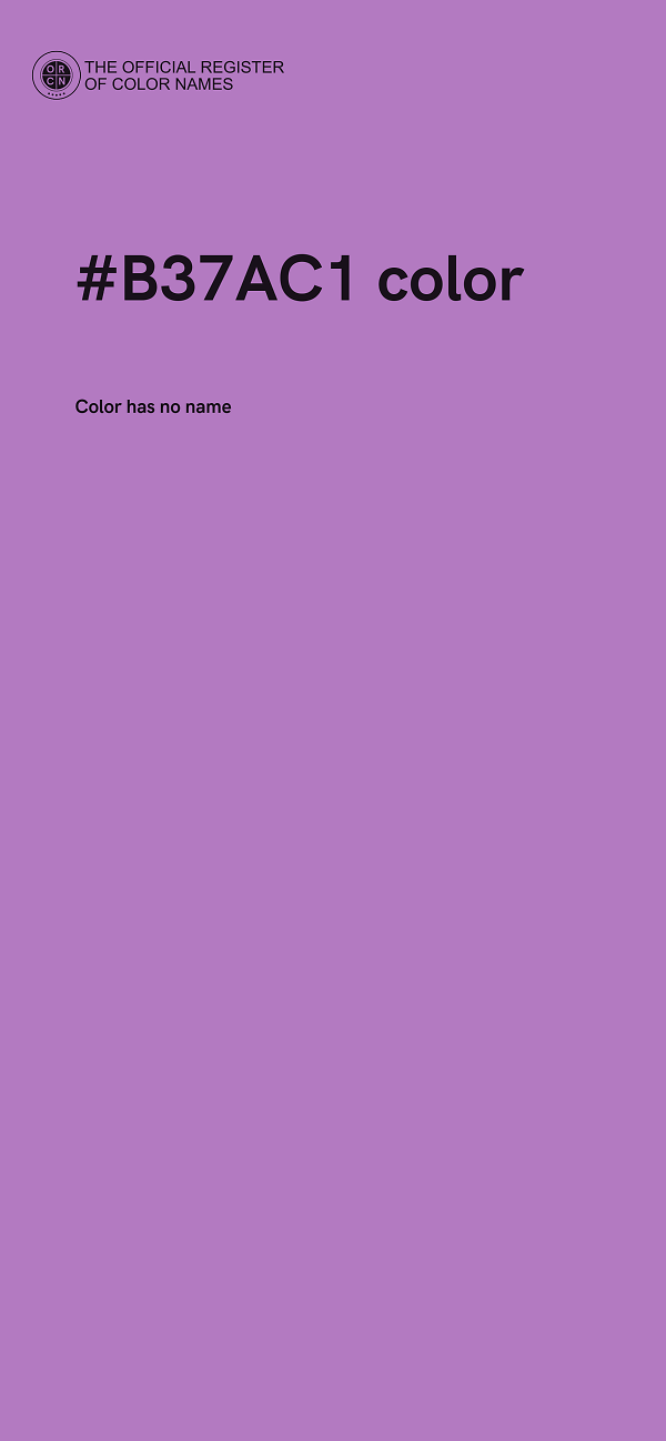 #B37AC1 color image