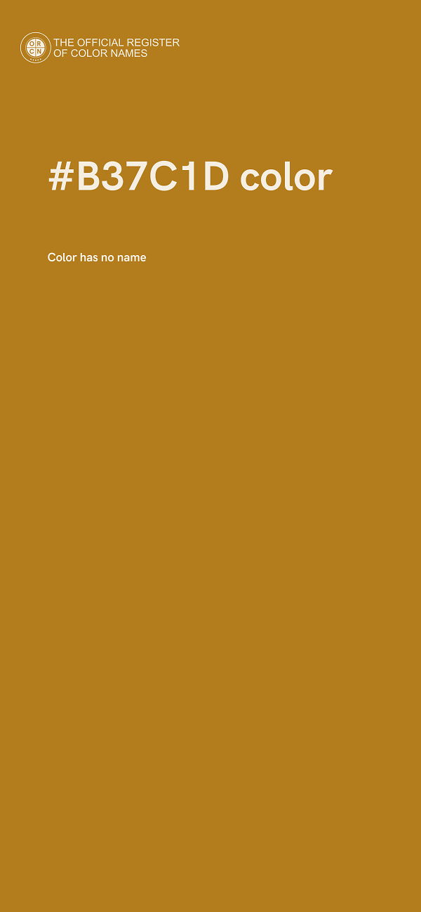 #B37C1D color image