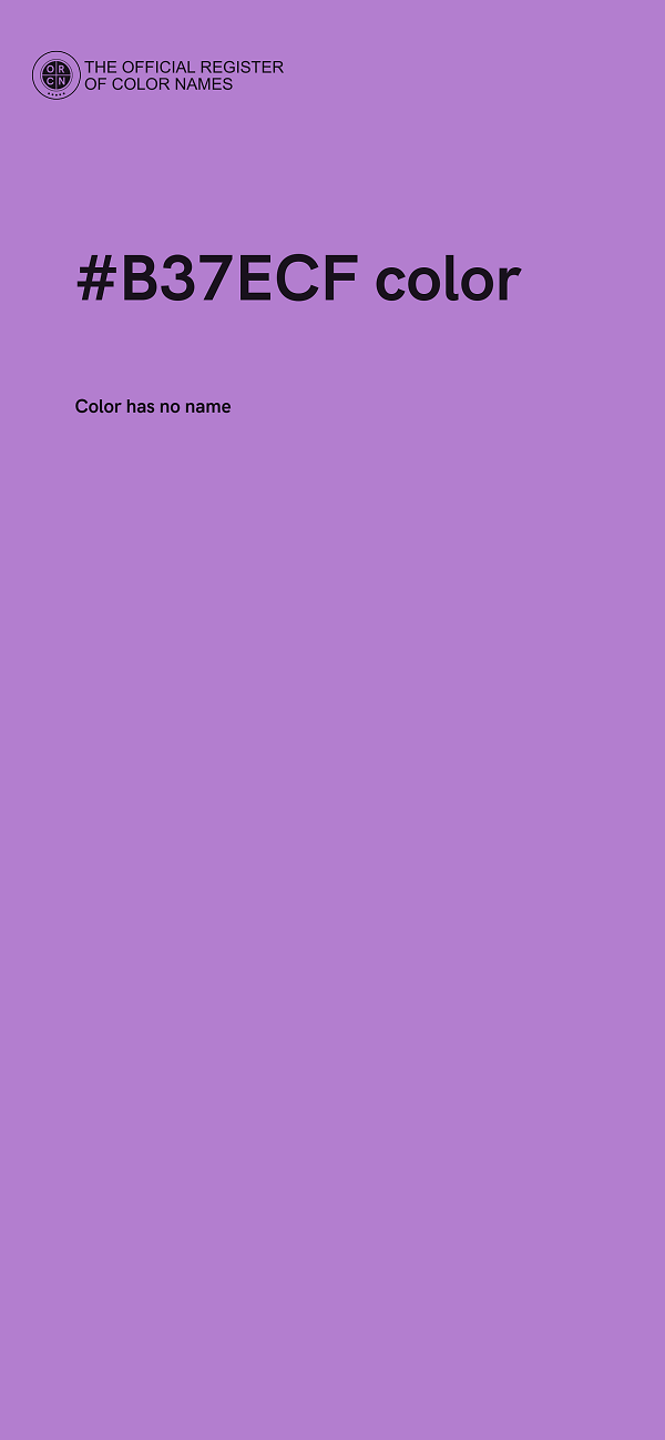 #B37ECF color image