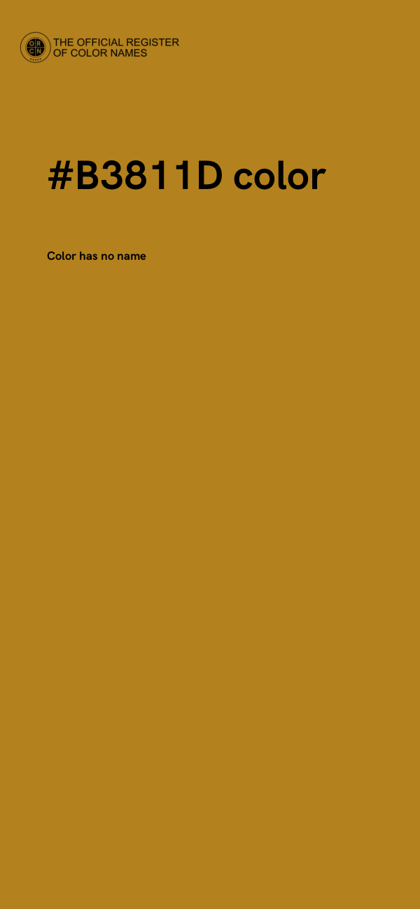 #B3811D color image