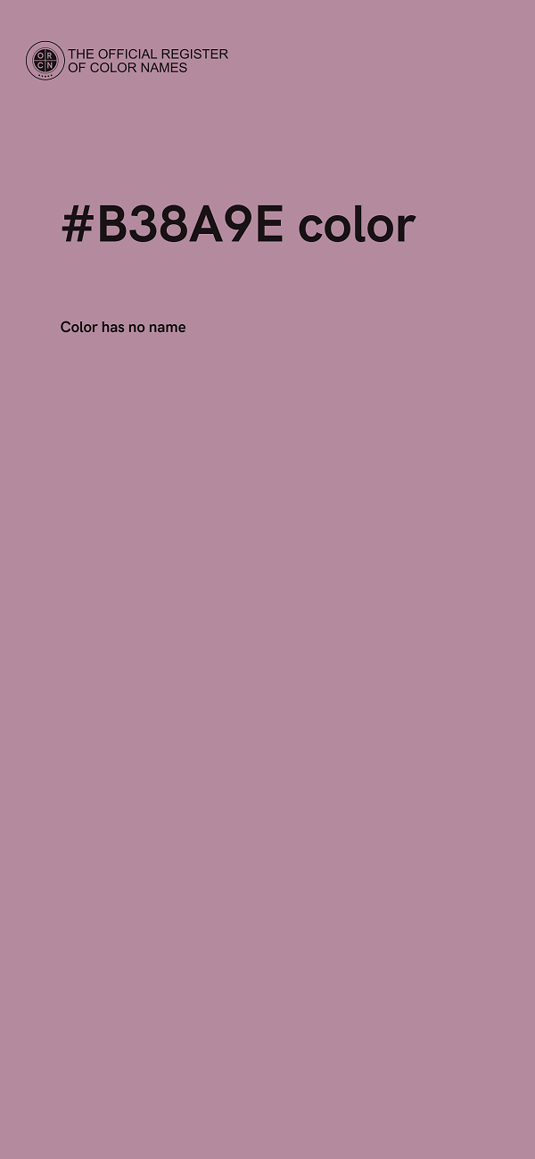 #B38A9E color image