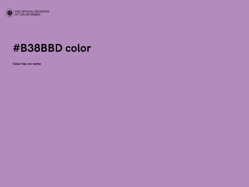 #B38BBD color image