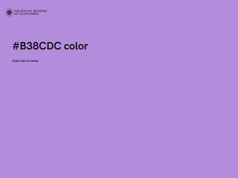 #B38CDC color image