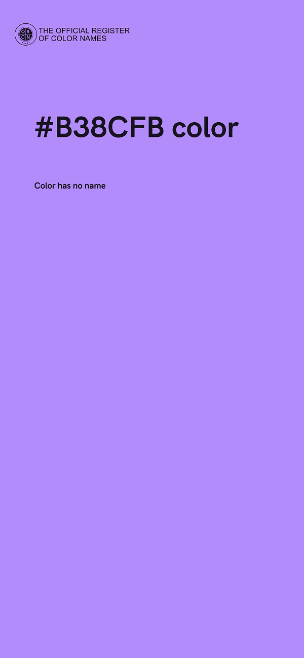 #B38CFB color image