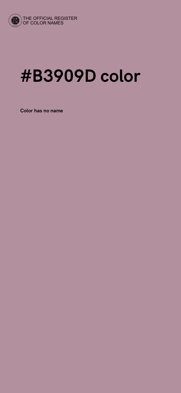#B3909D color image
