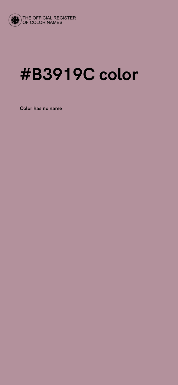 #B3919C color image