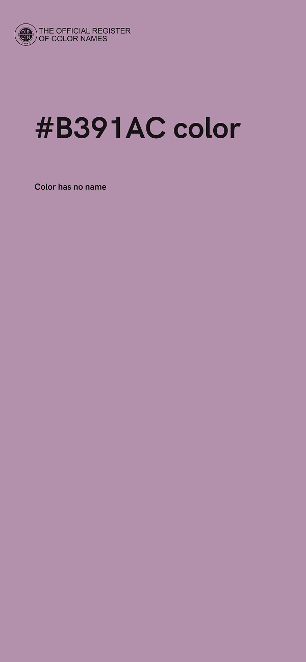 #B391AC color image