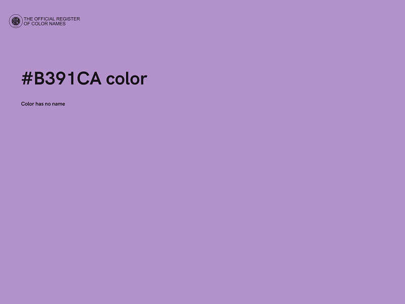 #B391CA color image