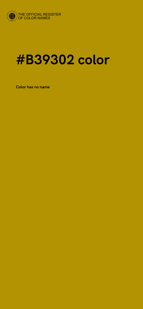 #B39302 color image