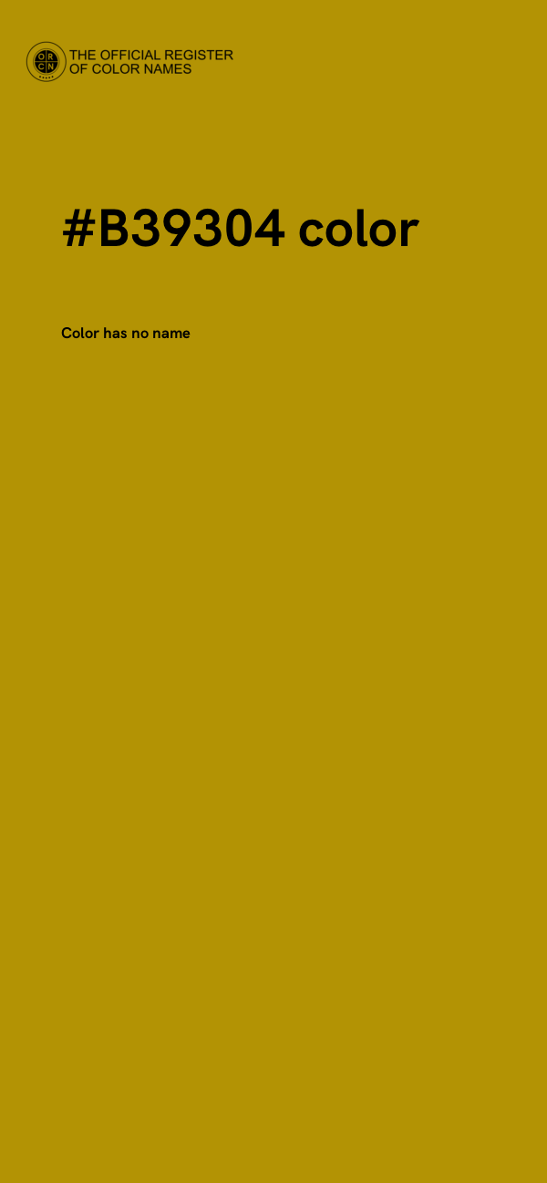 #B39304 color image