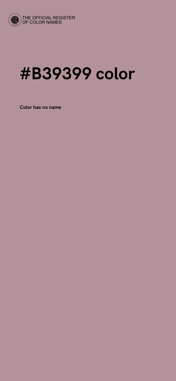 #B39399 color image