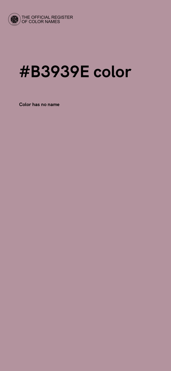 #B3939E color image
