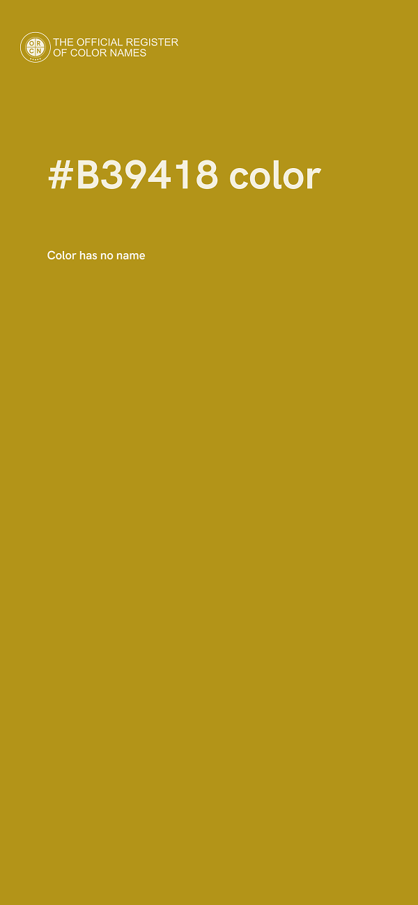 #B39418 color image