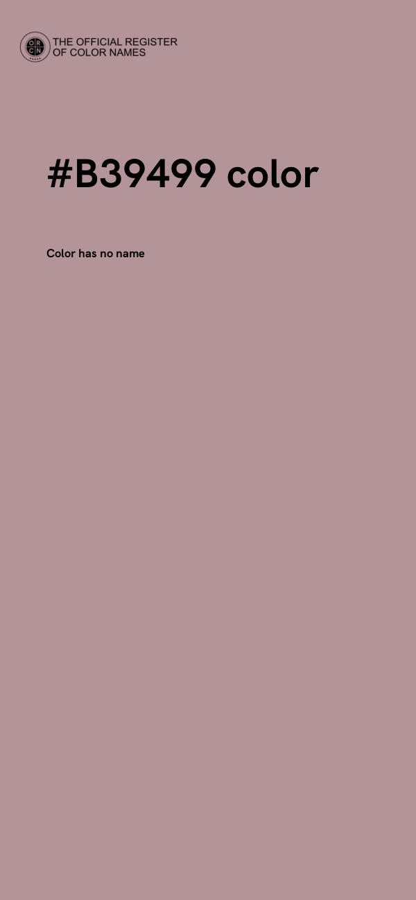 #B39499 color image
