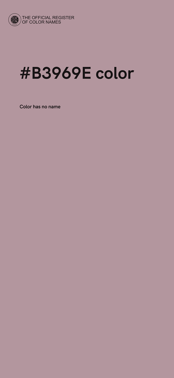 #B3969E color image