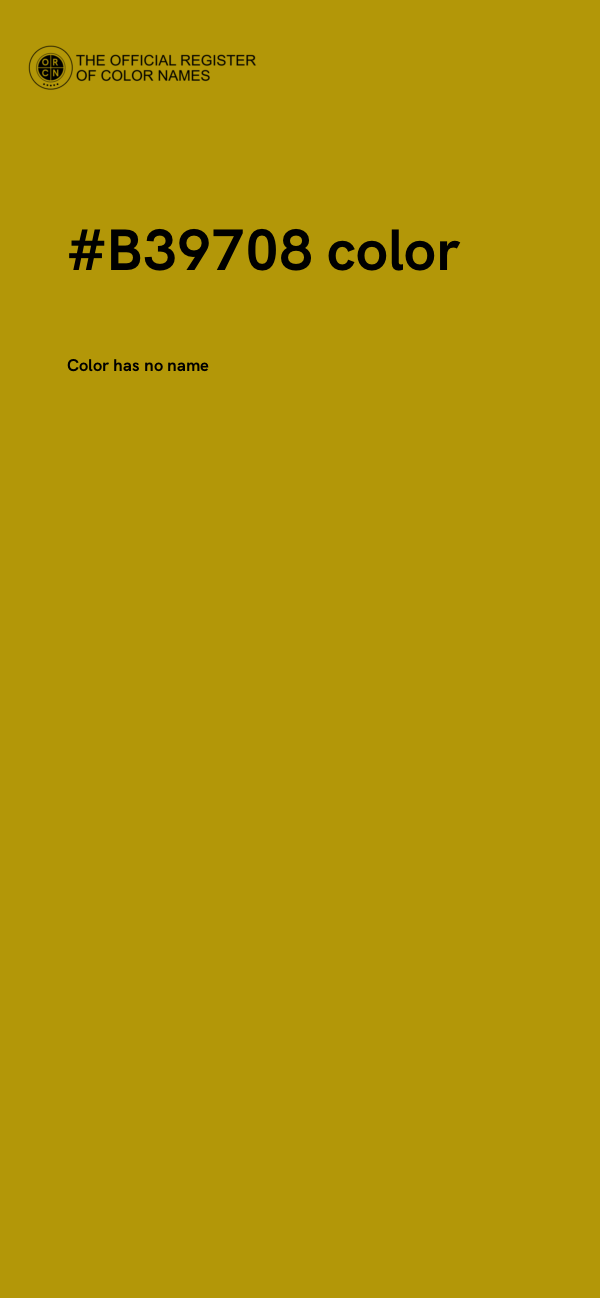 #B39708 color image