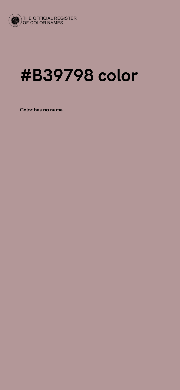 #B39798 color image