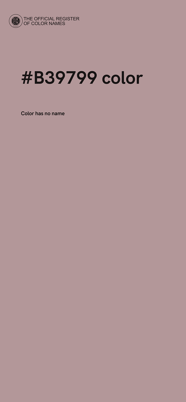 #B39799 color image
