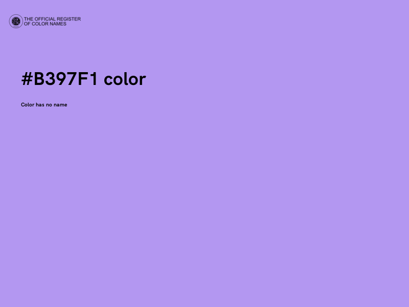 #B397F1 color image