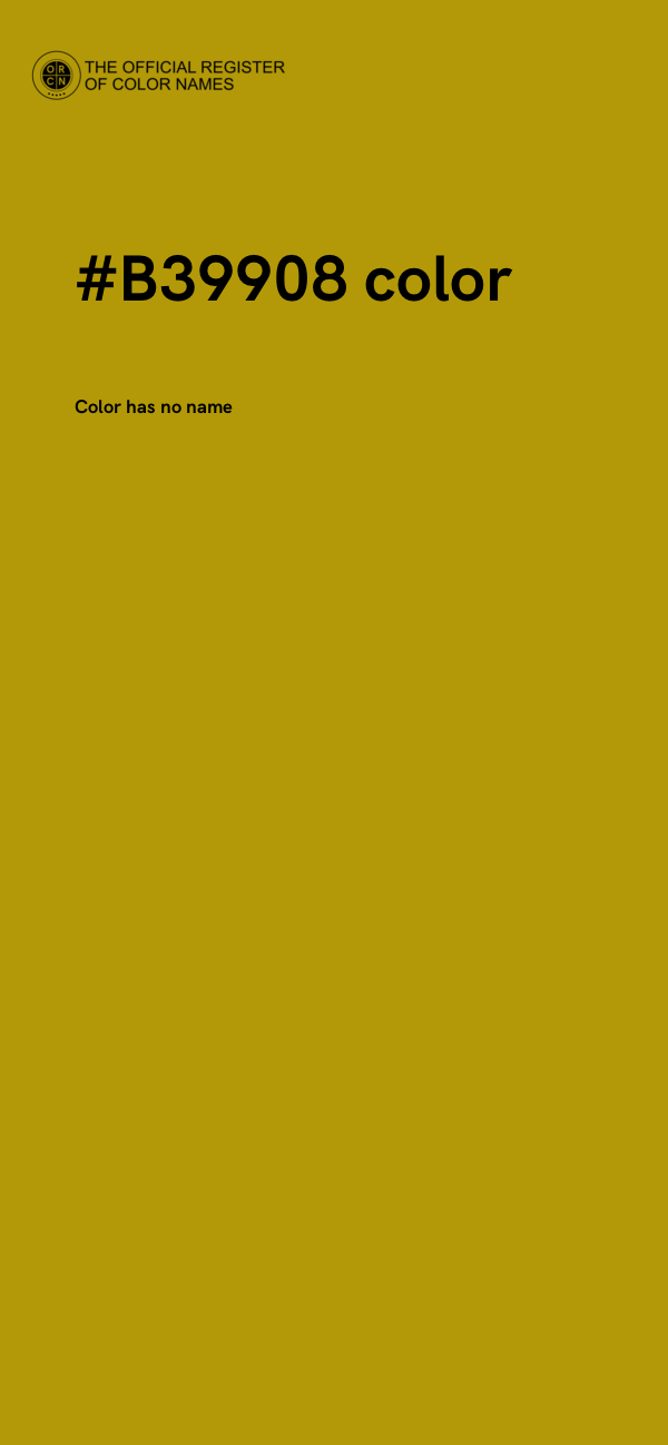 #B39908 color image