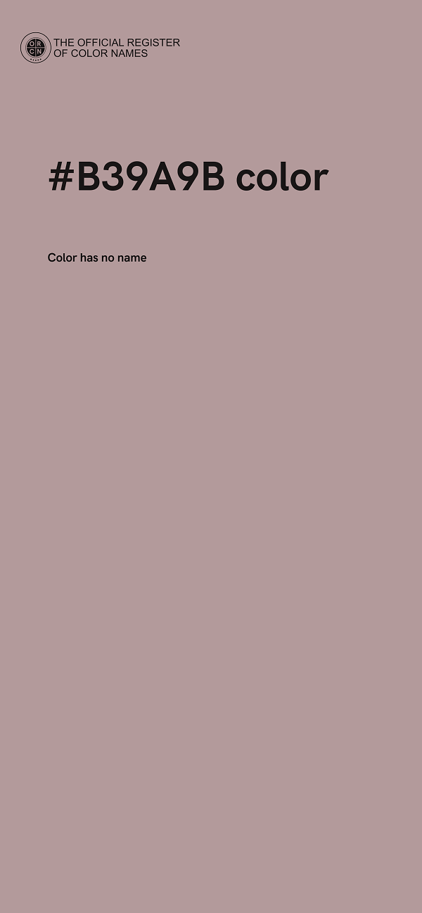 #B39A9B color image