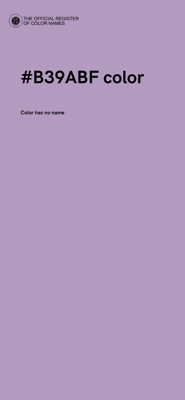 #B39ABF color image