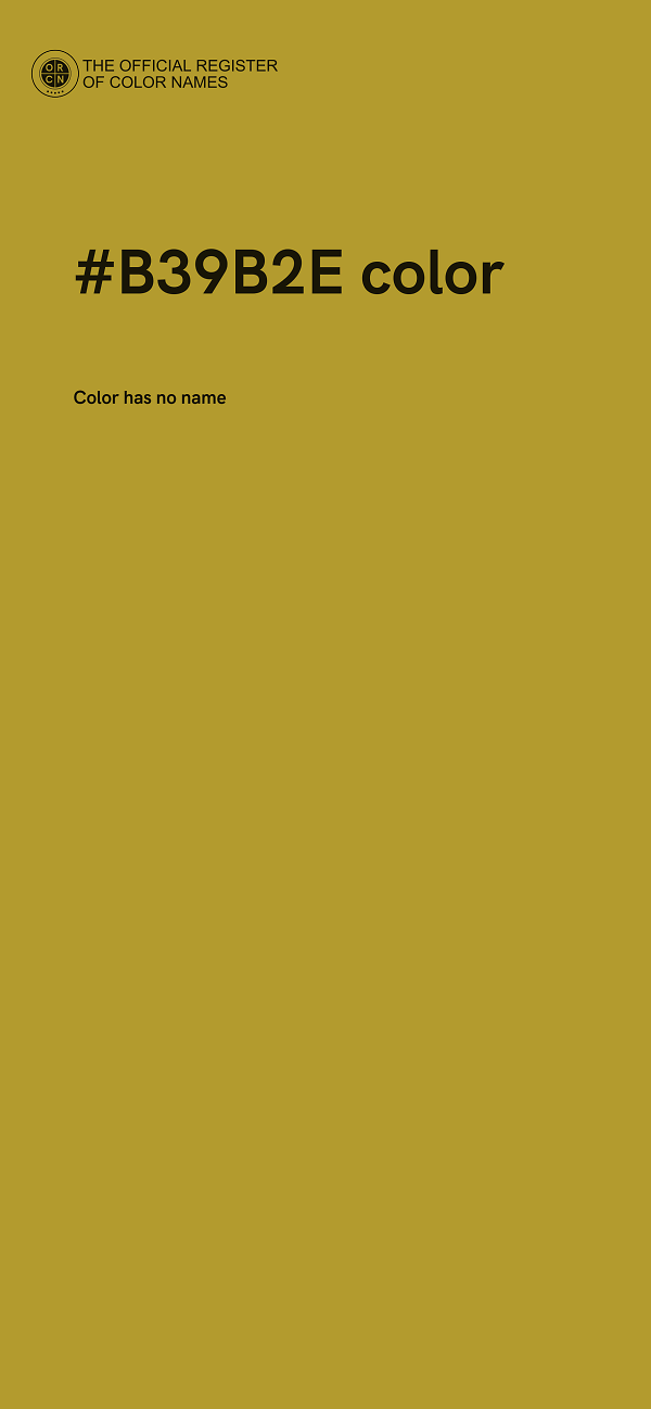 #B39B2E color image