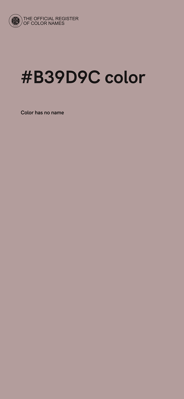 #B39D9C color image
