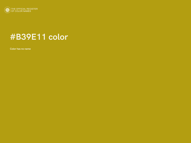 #B39E11 color image