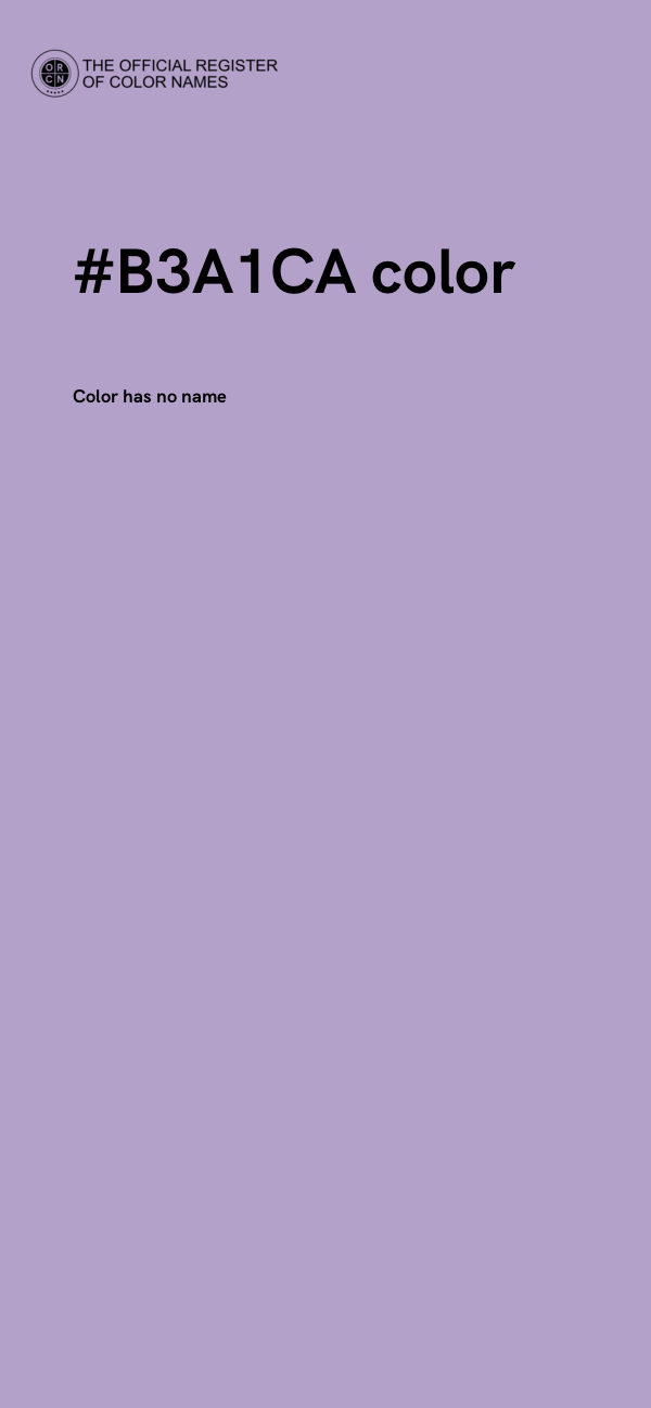 #B3A1CA color image