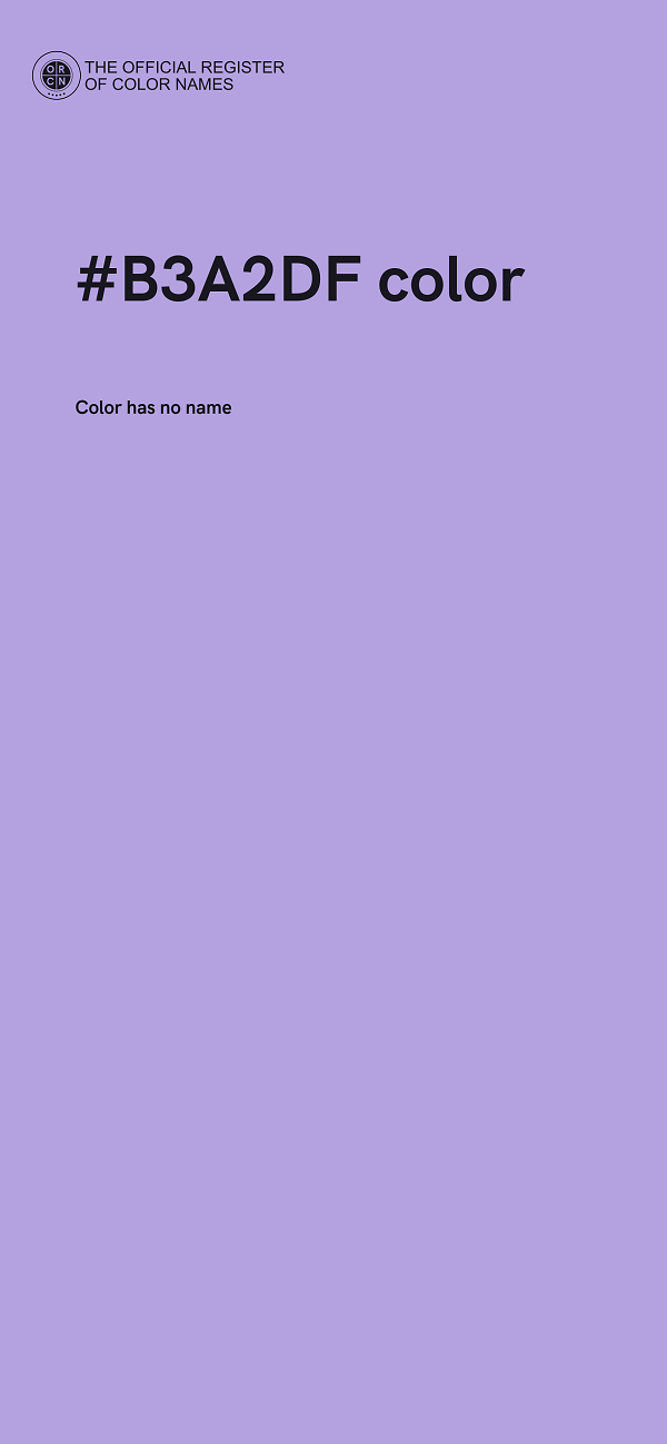 #B3A2DF color image