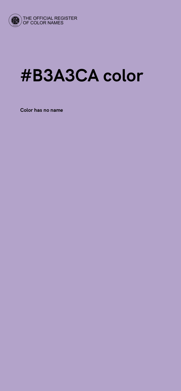 #B3A3CA color image