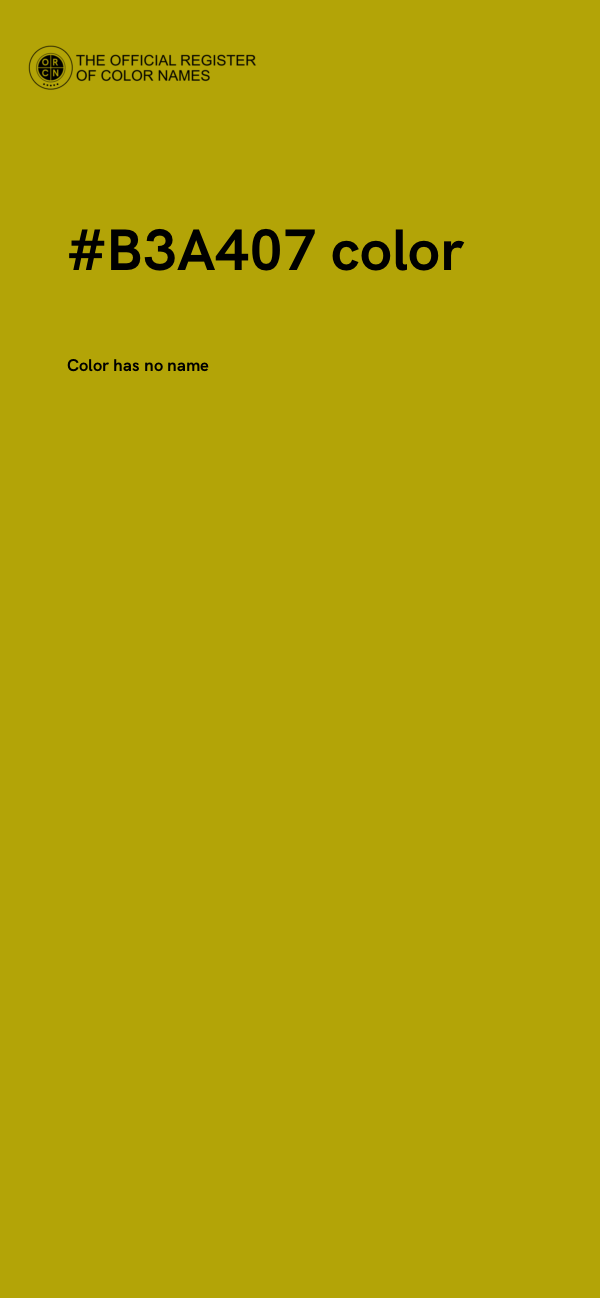 #B3A407 color image
