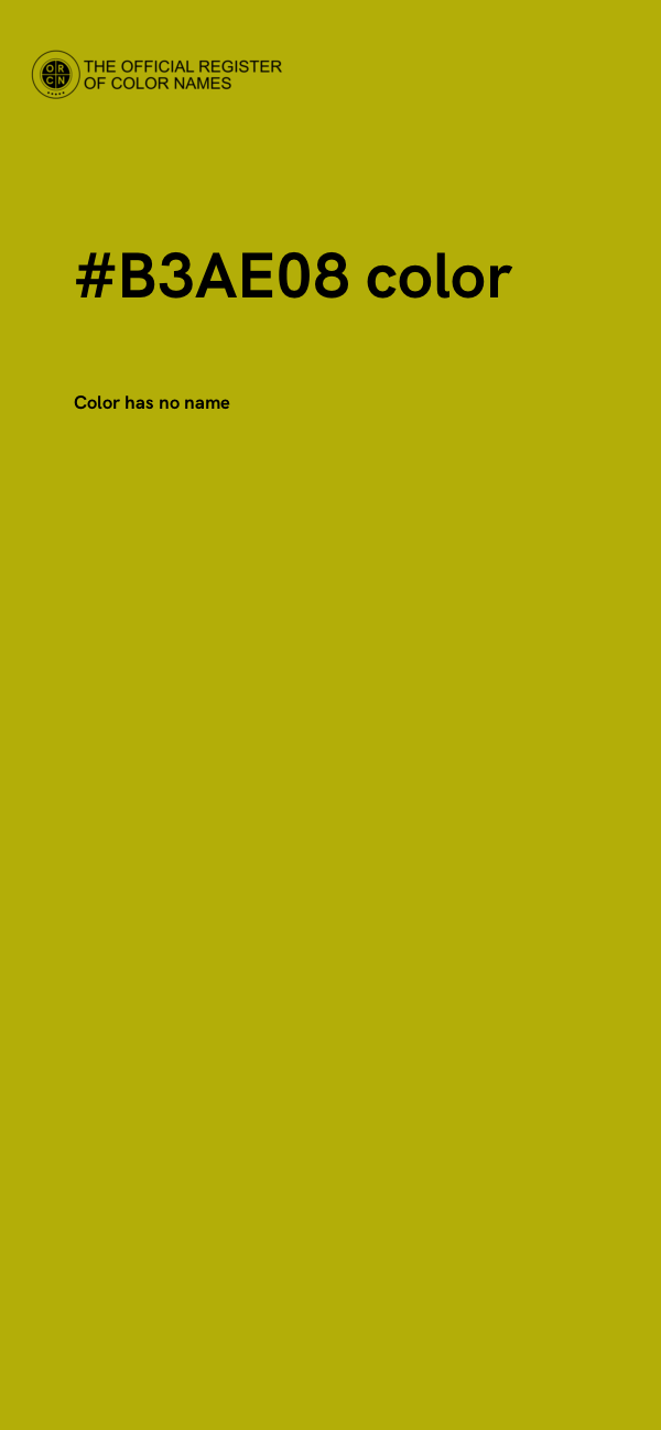 #B3AE08 color image