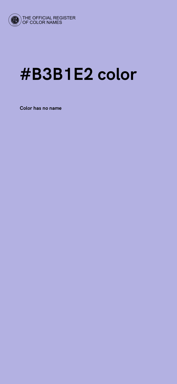 #B3B1E2 color image