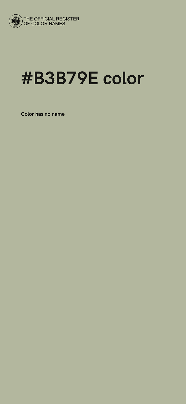 #B3B79E color image