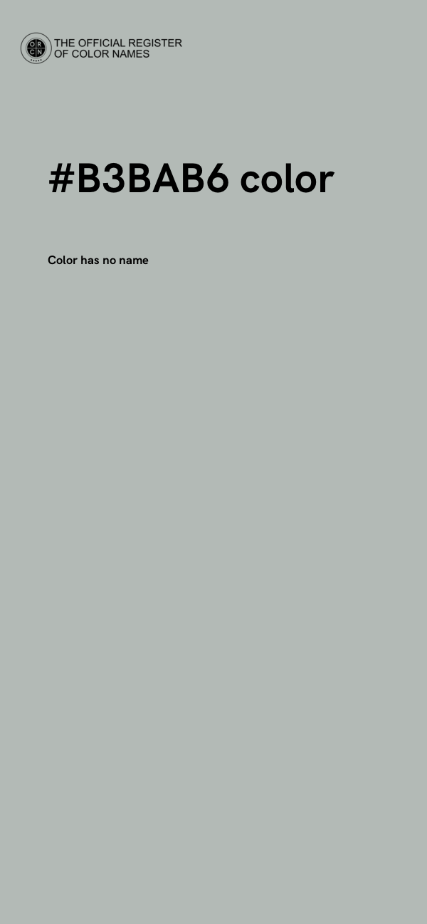#B3BAB6 color image