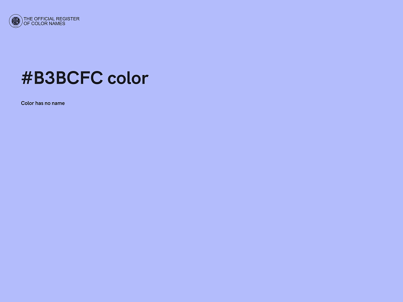 #B3BCFC color image