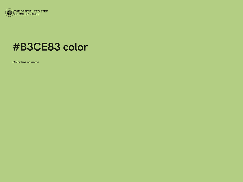 #B3CE83 color image