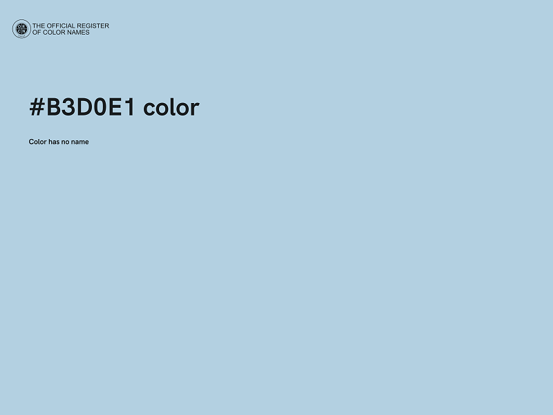 #B3D0E1 color image