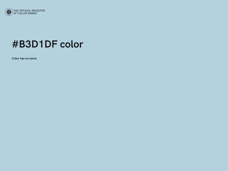 #B3D1DF color image