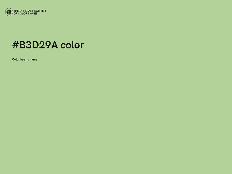 #B3D29A color image