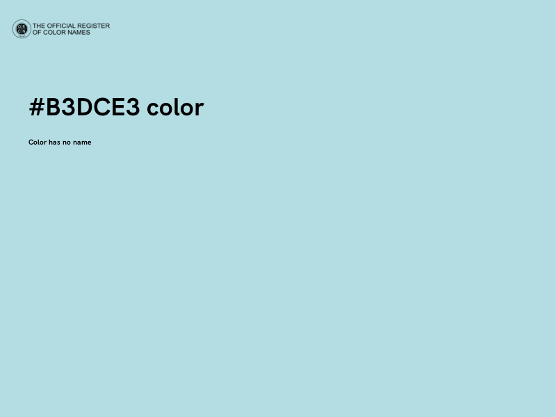 #B3DCE3 color image